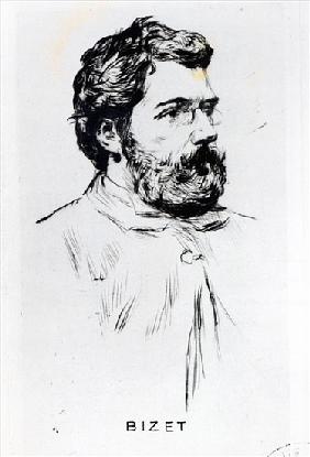 Portrait of Georges Bizet (1838-75)