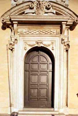 Portal to the Palazzo Senatorio, 1598 (photo) from 