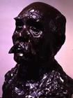 Portrait bust of George Clemenceau (1841-1929) by Auguste Rodin (1840-1917) (bronze)