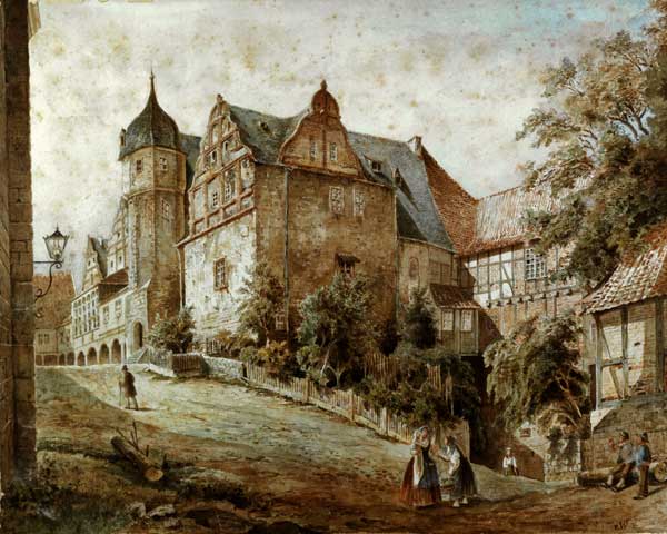 Quedlinburg, Schloß from 