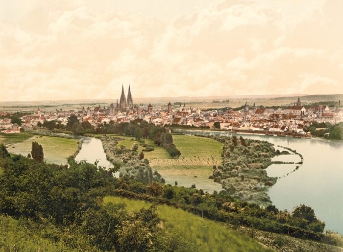 Regensburg, Stadtansicht from 