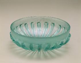 Ribbed moulded bowl, Roman, 1st century BC - 1st century AD