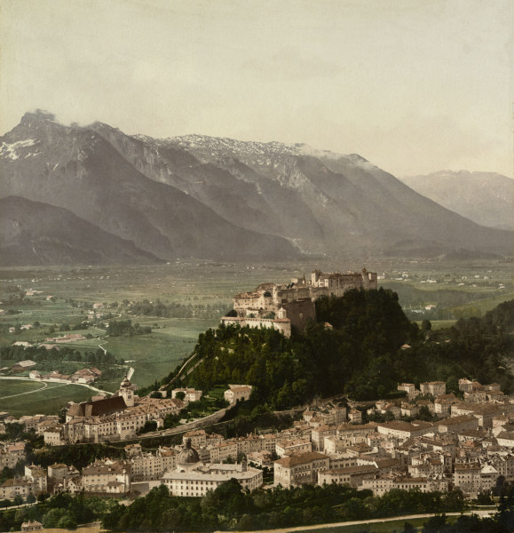 Salzburg, Blick vom Kapuzinerberg from 