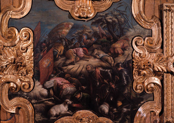 Schlacht bei Cadore / Gem.v.F.Bassano from 