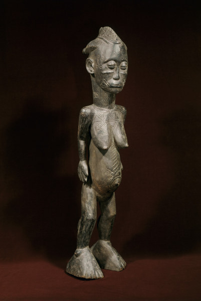 Skulptur einer Schwangeren /Afo/Nigeria from 