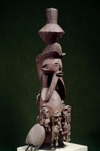 Statuette, Hungana, Zaire / Holz from 
