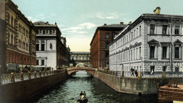 St.Petersburg , Winter Canal