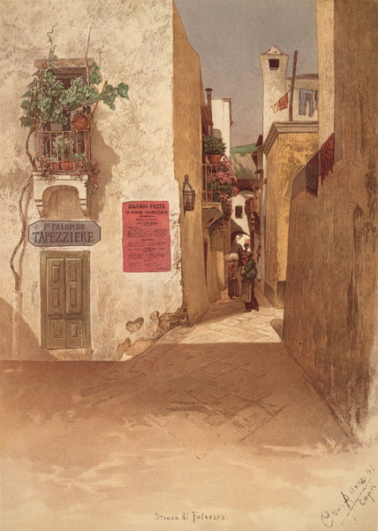 Strada di Folovari, Allers 1891 from 