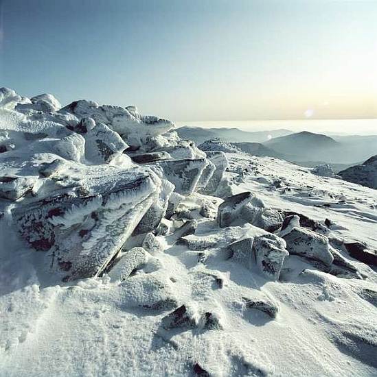 Summit of Scafell Pikes from 