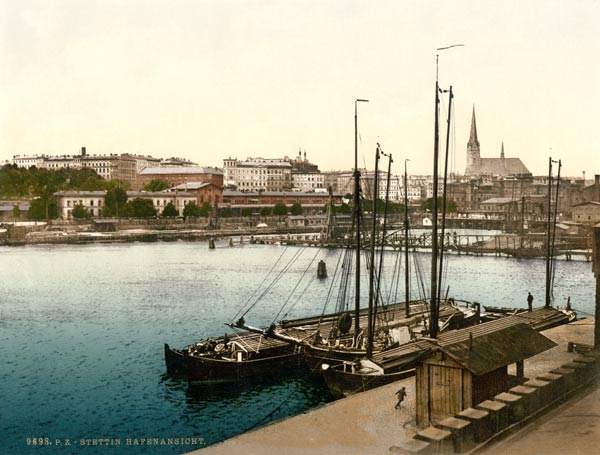 Stettin, Hafen from 