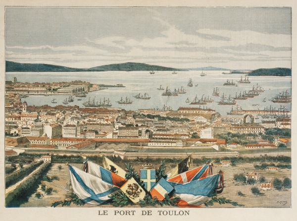 Toulon, Hafen from 