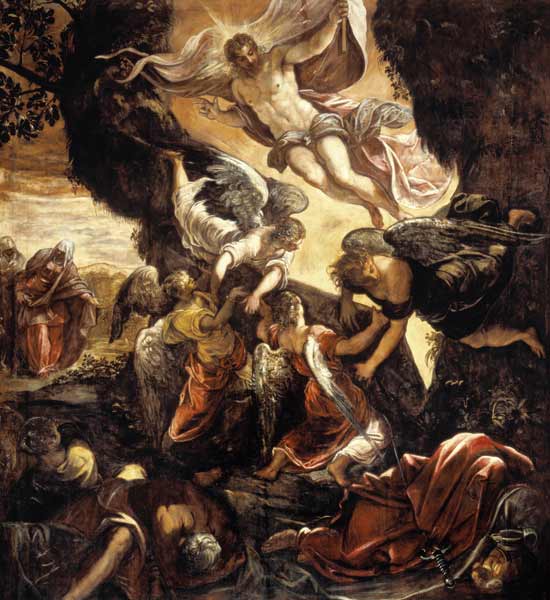 Tintoretto, Auferstehung Christi from 