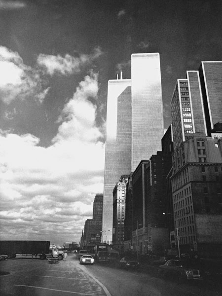Twin Towers, World Trade Center , New York from 