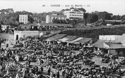 Tanger, Le Grand Sokko / Foto um 1910 from 