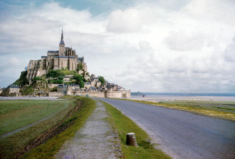 The Mont Saint Michel, France from 