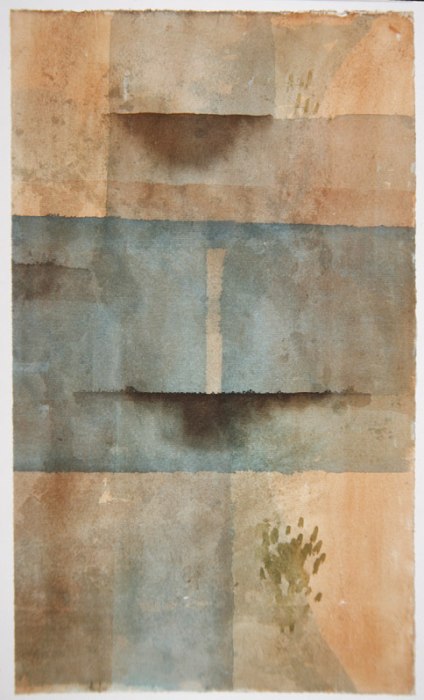 The Wall I, 1929 (w/c & wash on paper)  from 