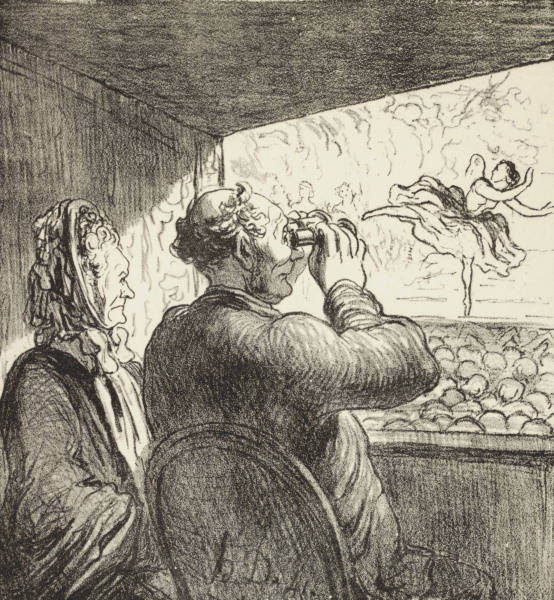 Theater, M. Colimard.... / H.Daumier from 