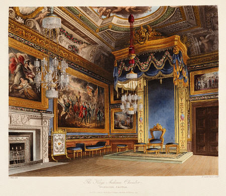 The King''s Audience Chamber,  Windsor Castle from 