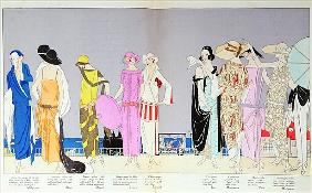 The Seaside, fashion plate from Art Gout Beaute
