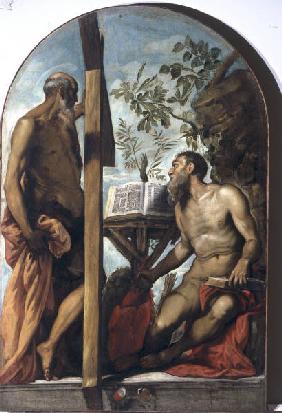 Tintoretto, Andreas und Hieronymus
