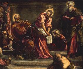 Tintoretto, Die Fusswaschung