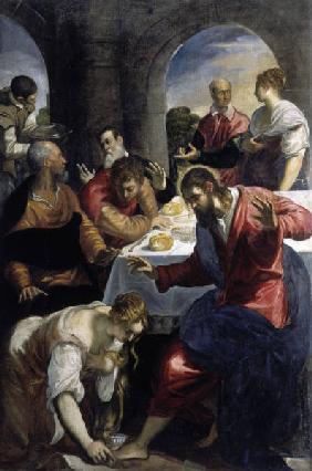 Tintoretto, Gastmahl im Hause Simons