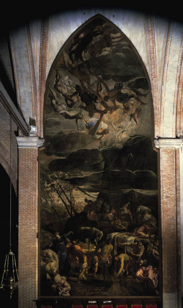 Tintoretto, Anbetung Goldenes Kalb from 