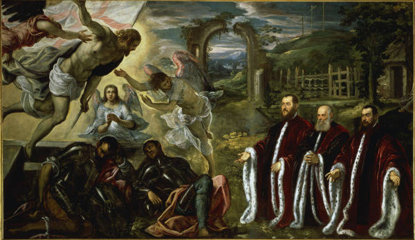Tintoretto, Auferstehung und Avogadori from 
