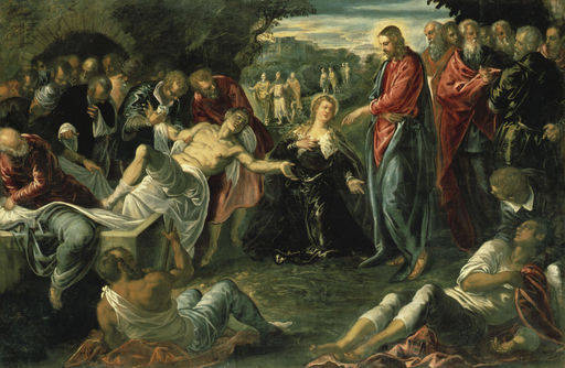 Tintoretto, Auferweckung Lazarus from 