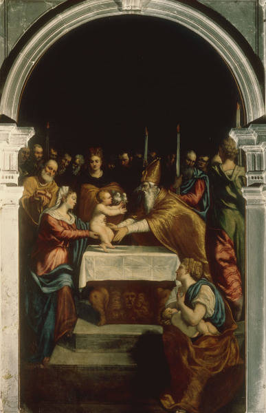 Tintoretto, Darstellung im Tempel from 