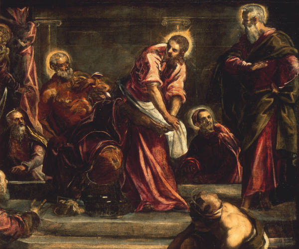Tintoretto, Die Fusswaschung from 