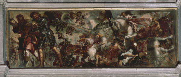 Tintoretto, Rochus in der Schlacht from 