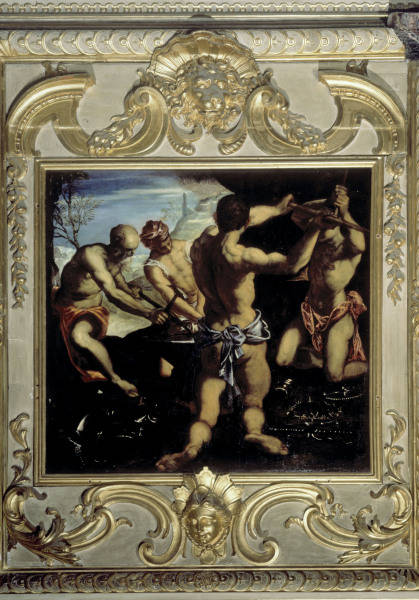 Tintoretto, Schmiede des Vulkan from 