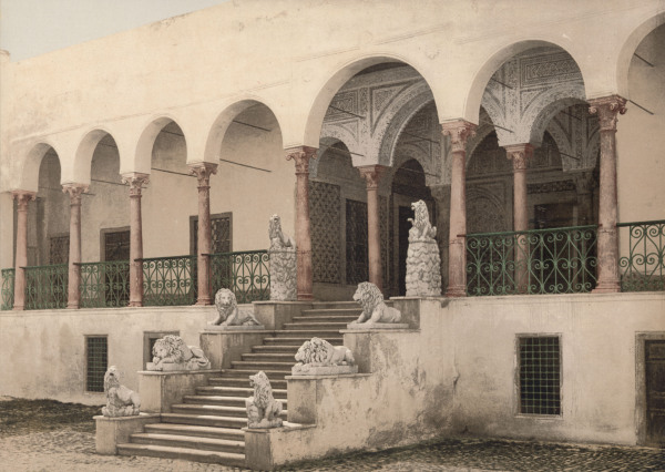 Tunis, Bardo, Löwentreppe from 