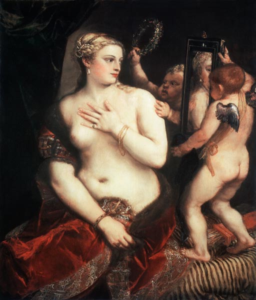 Tizian, Venus vor dem Spiegel from 