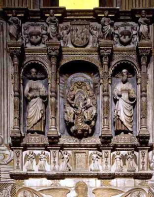 The Altar of St. Agatha, in the Capella di Sant'Agata (marble) from 
