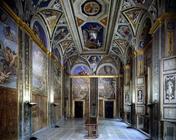 The 'Loggia della Galatea' (Loggia of the Galatea) designed by Baldassarre Peruzzi (1481-1536) Raffa