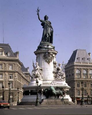 The Republic, 1879-83 (stone and bronze) from 