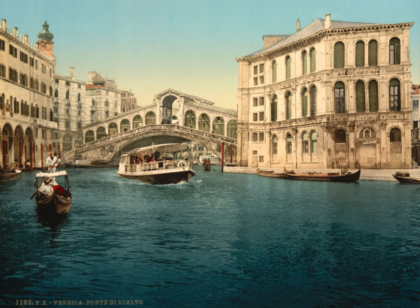 Venedig, Ponte di Rialto from 