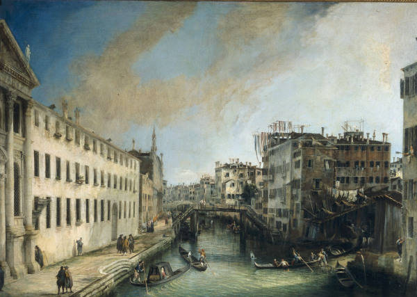 Venedig, Rio dei Mendicanti / Canaletto from 