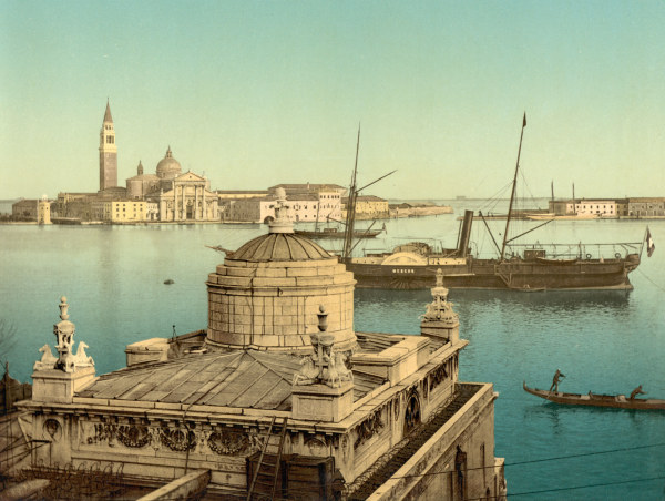 Venedig, Schiffe im Hafen from 