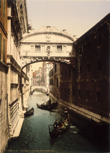 Venice, Bridge of Sighs from 