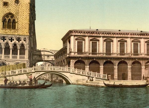 Venedig,Seufzerbrücke,Prigioni from 