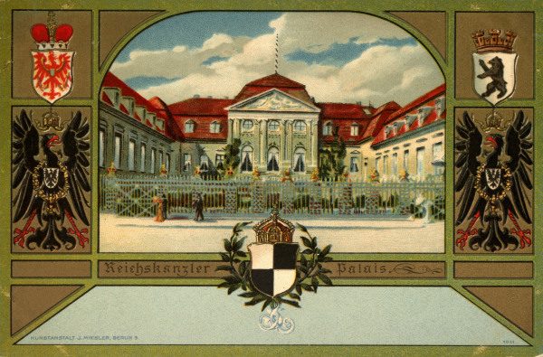 Vorderansicht Palais des Reichskanzlers from 