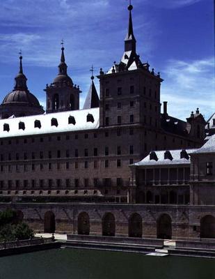 View of the Exterior, built by Philip II, 1563-84 (photo) from 