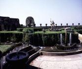 View of the 'Fontana di Roma' or 'Rometta' (Fountain of Rome or Little Rome) designed by Pirro Ligor