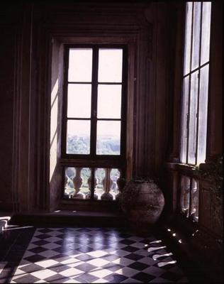 View of the windows on the staircase (photo) from 