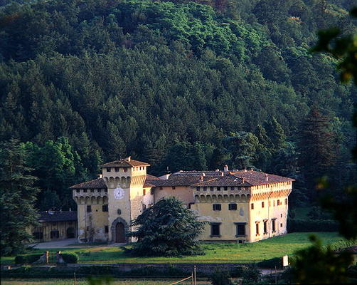 Villa Medicea di Cafaggiolo, begun 1451 (photo) from 