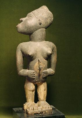 Weibliche Figur, Kongo / Holz