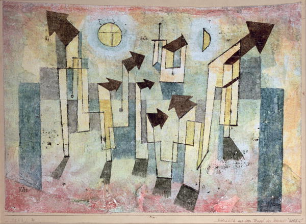 Wall Painting from the Temple of Longing Thither, 1922 (watercolour on paper)  from 